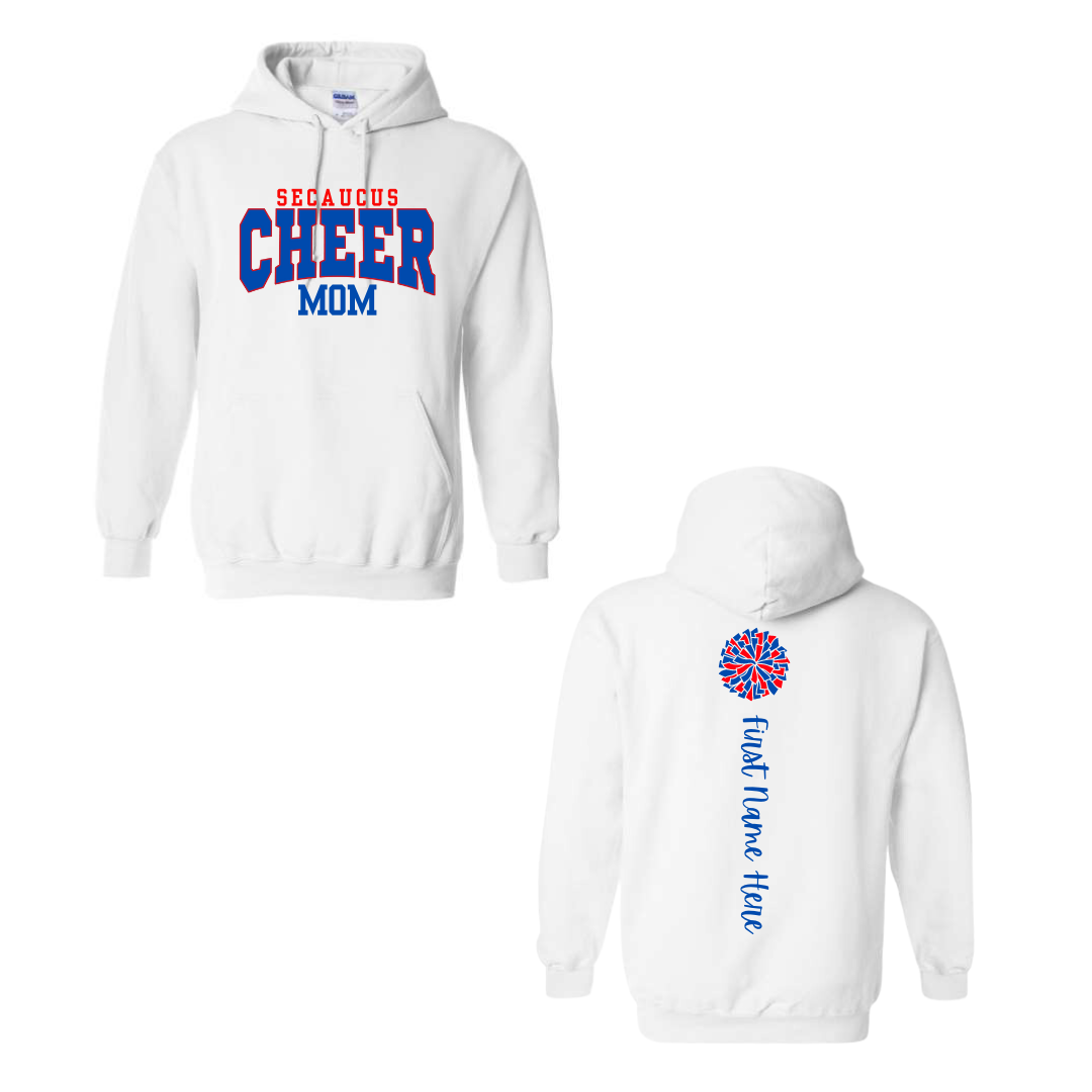 Secaucus High School Cheer Team : Cheer Mom Hoodie Customized