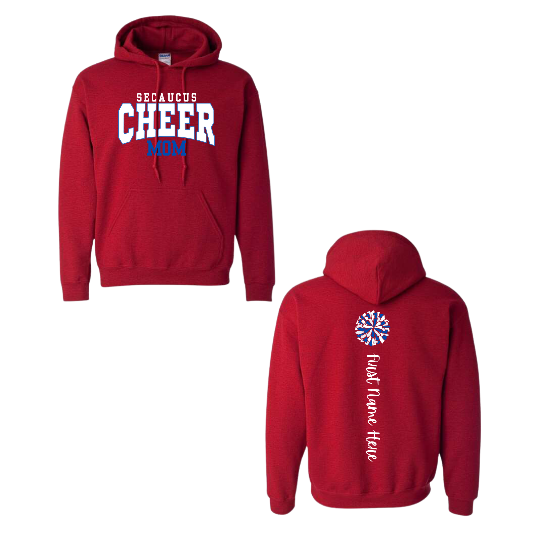 Secaucus High School Cheer Team : Cheer Mom Hoodie Customized