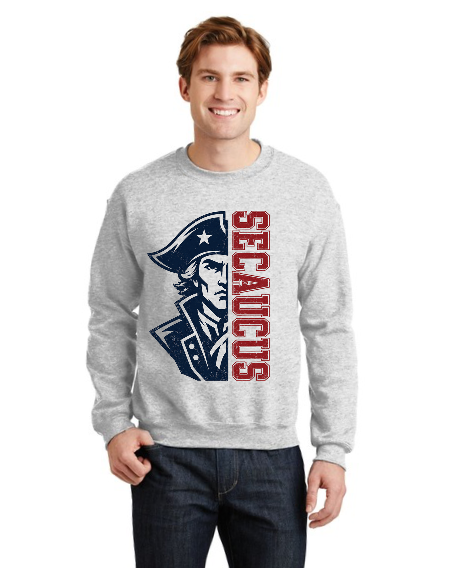 Limited Edition Caucus Crew Light Gray Crewneck Sweatshirt 2026