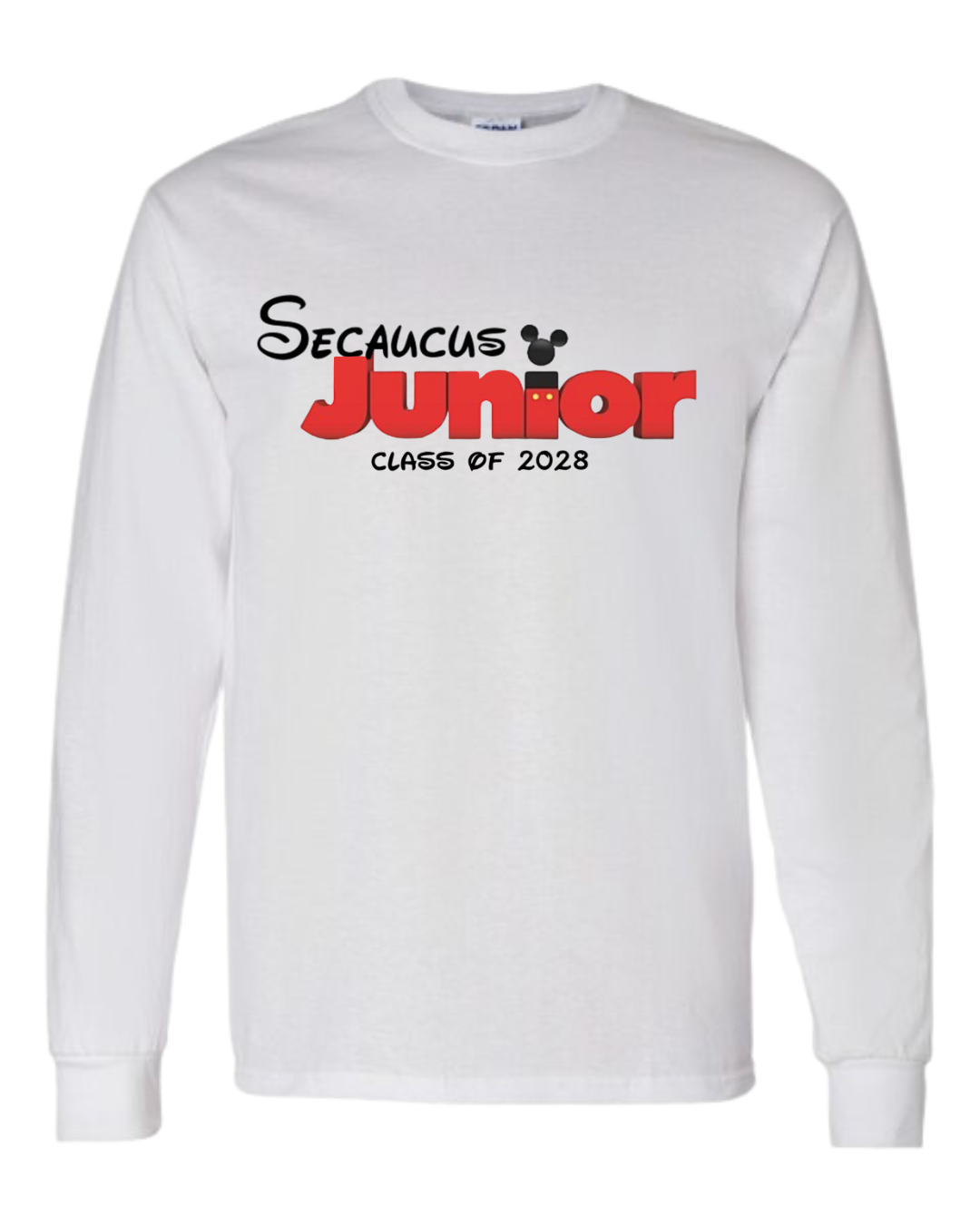 SHS Class Of 2028 Junior Fundraiser Unisex Long Sleeved T-Shirt Fall 2026 Disney Design