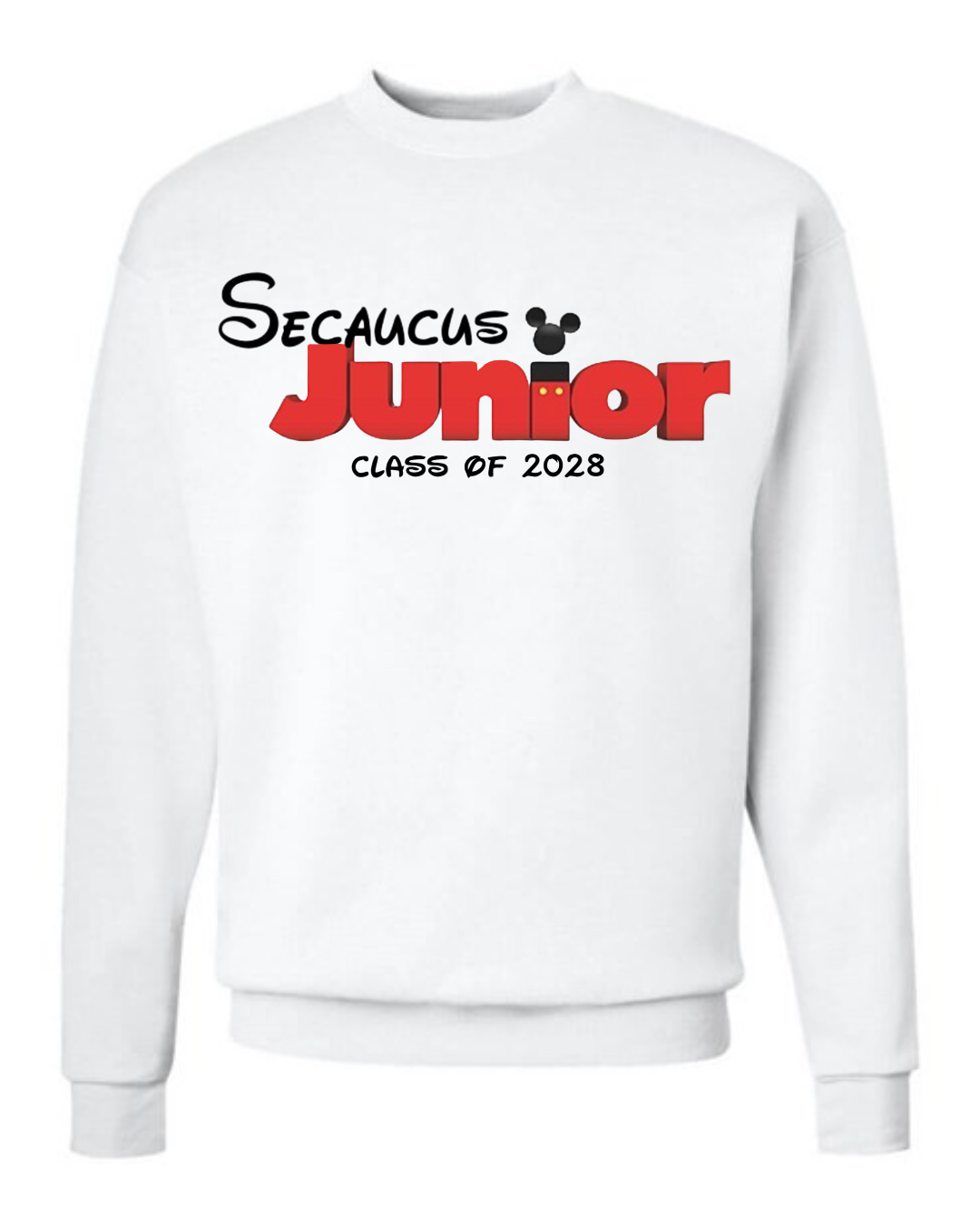 SHS Class Of 2028 Junior Fundraiser Unisex Crewneck Fall 2026 Disney Design