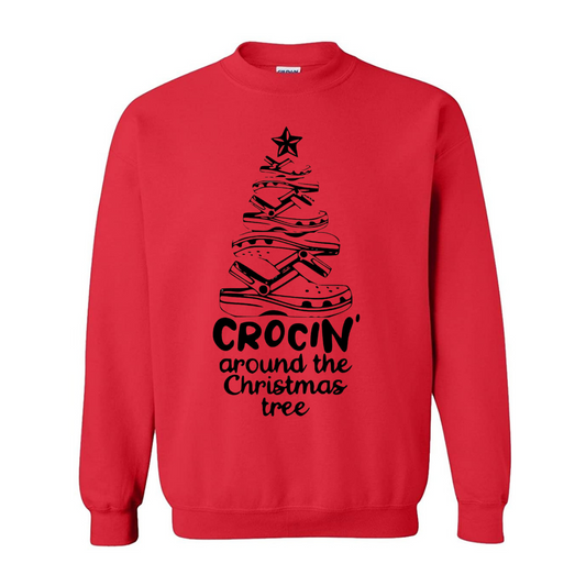 Crocin' Around The Christmas Tree Crewneck