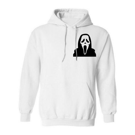 Say Scream | Ghost Face Front Hoodie